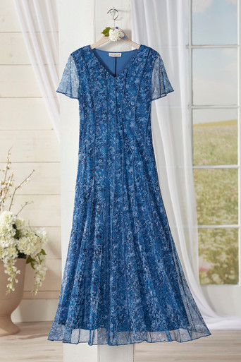 Enchanted Mesh Maxi Dress
