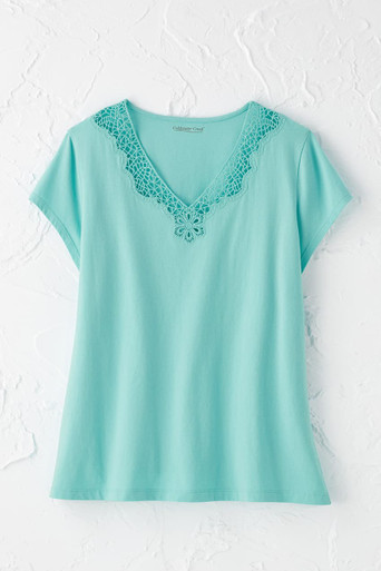 Touch of Lace Knit Top